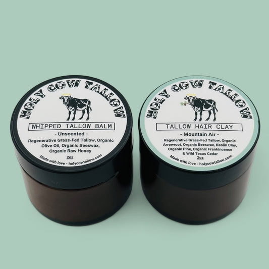 Tallow Hair & Skin Combo Pack 2oz