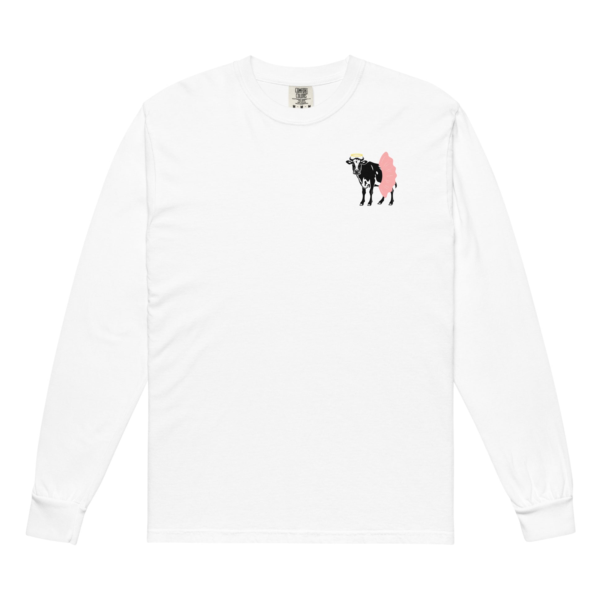 Product Holy Cow Tallow T-Shirt, White T-shirt, Cow themed ballet