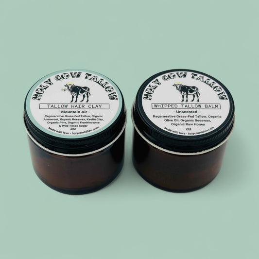 Tallow Hair & Skin Combo Pack 2oz