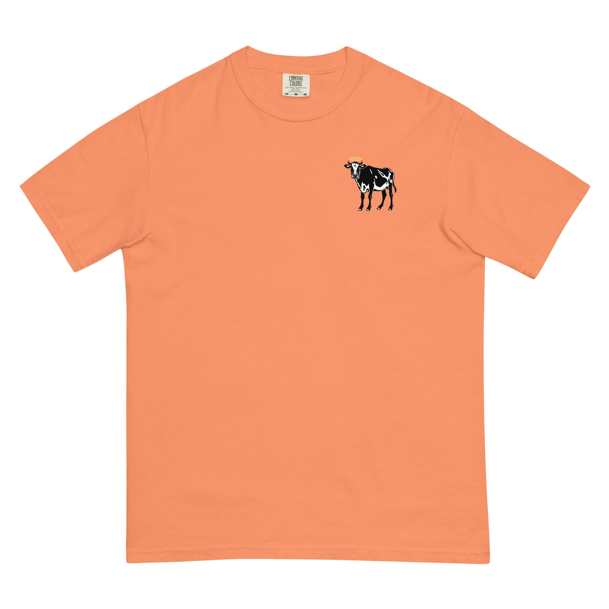 Holy Cow T-Shirt, Green T-Shirt, Cow Themed T Shirt, Cotton T-ShirtProduct mockup