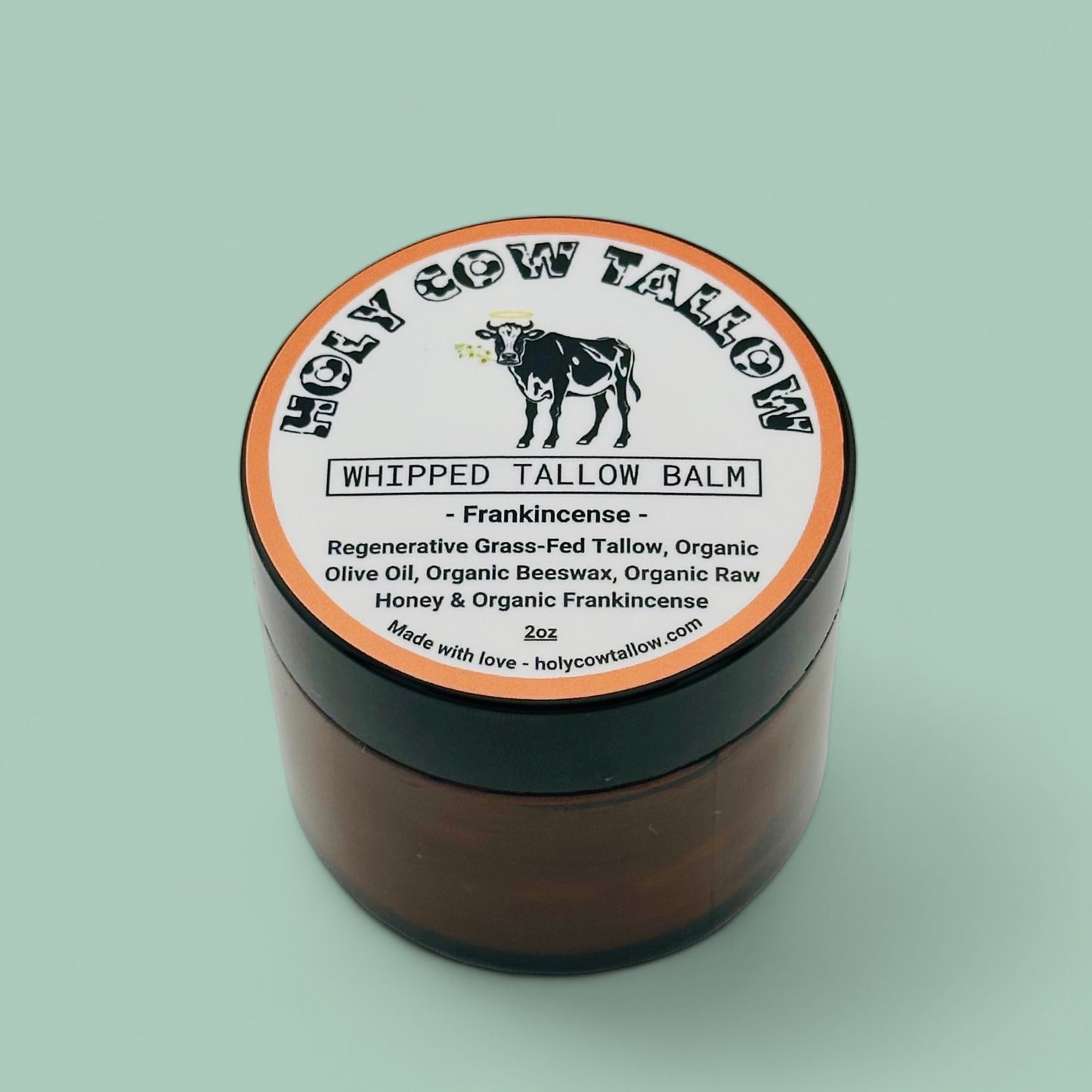 Frankincense tallow balm, best tallow balm, regenerative tallow balm, clean tallow balm, healthy tallow balm, non-toxic skincare, non toxic skincare, cracked hand relief tallow balm, VanMan’s tallow & honey balm, primally pure everything balm, face cream, face creme, tallow body lotion