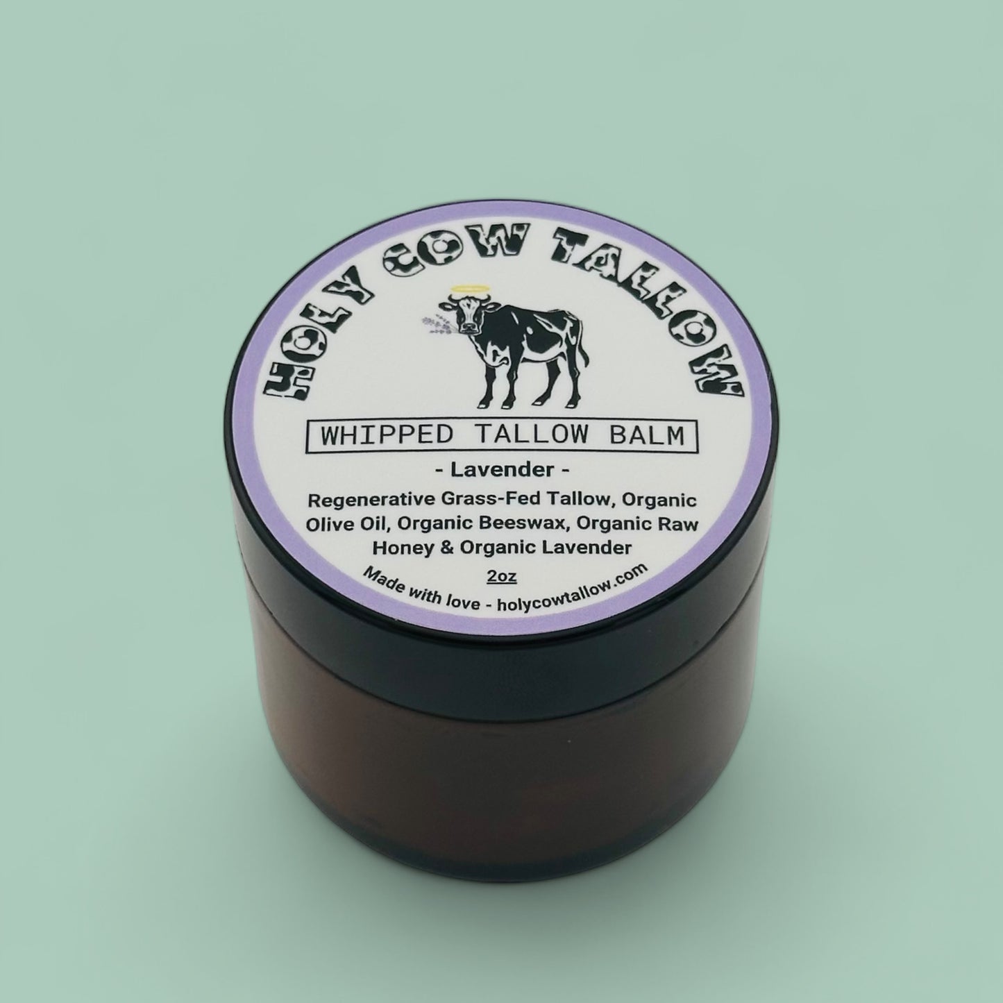 lavender tallow balm, best tallow balm, regenerative tallow balm, clean tallow balm, healthy tallow balm, non-toxic skincare, non toxic skincare, cracked hand relief tallow balm, VanMan’s tallow & honey balm, primally pure everything balm, face cream, face creme, tallow body lotion