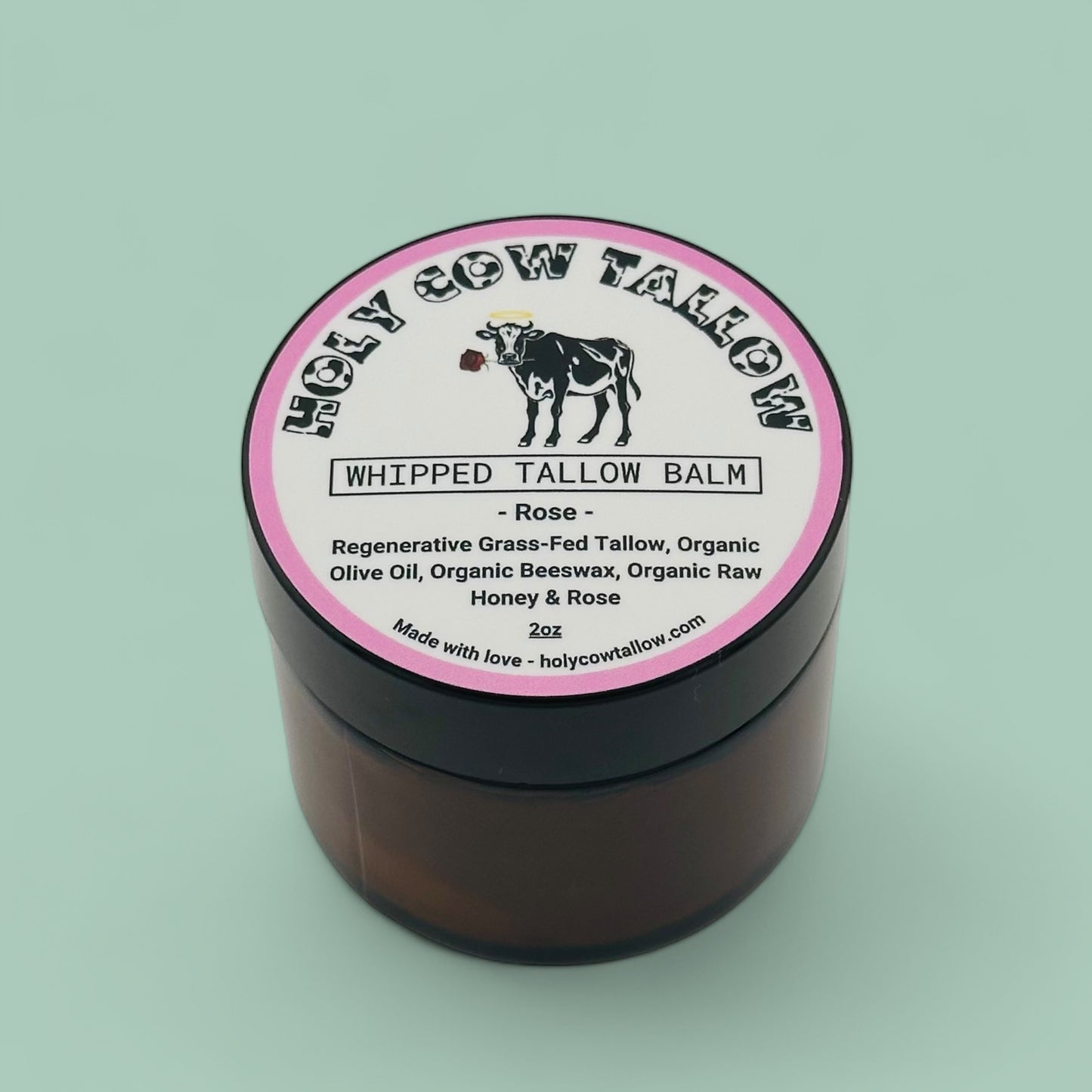 Rose tallow balm, best tallow balm, regenerative tallow balm, clean tallow balm, healthy tallow balm, non-toxic skincare, non toxic skincare, cracked hand relief tallow balm, VanMan’s tallow & honey balm, primally pure everything balm, face cream, face creme, tallow body lotion